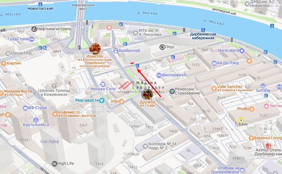 Продажа торгового помещения в БЦ OPUS