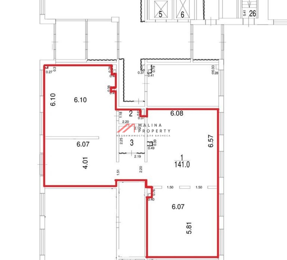 Аренда торгового помещения в ЖК «мой адрес На Салтыковской»