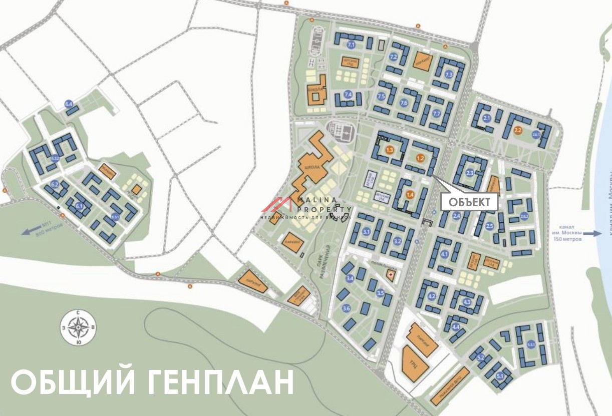 Продажа торгового помещения в 1-ом Химкинском