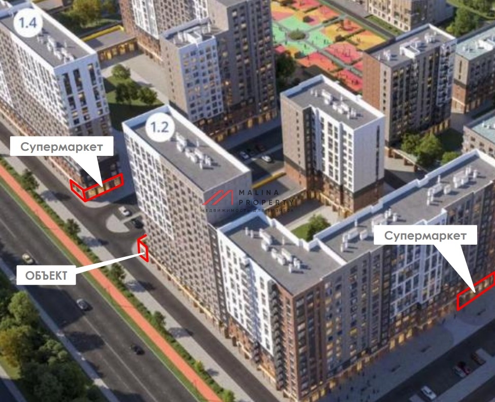 Продажа торгового помещения в 1-ом Химкинском