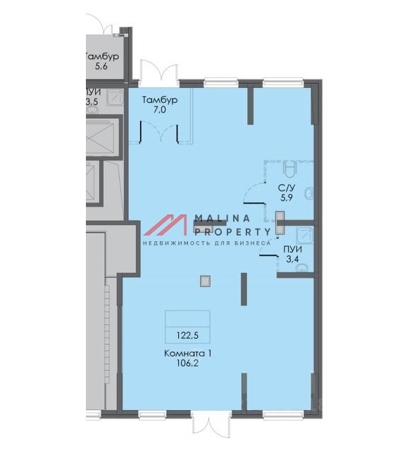 Аренда торгового помещения в ЖК "Люблинский парк" 