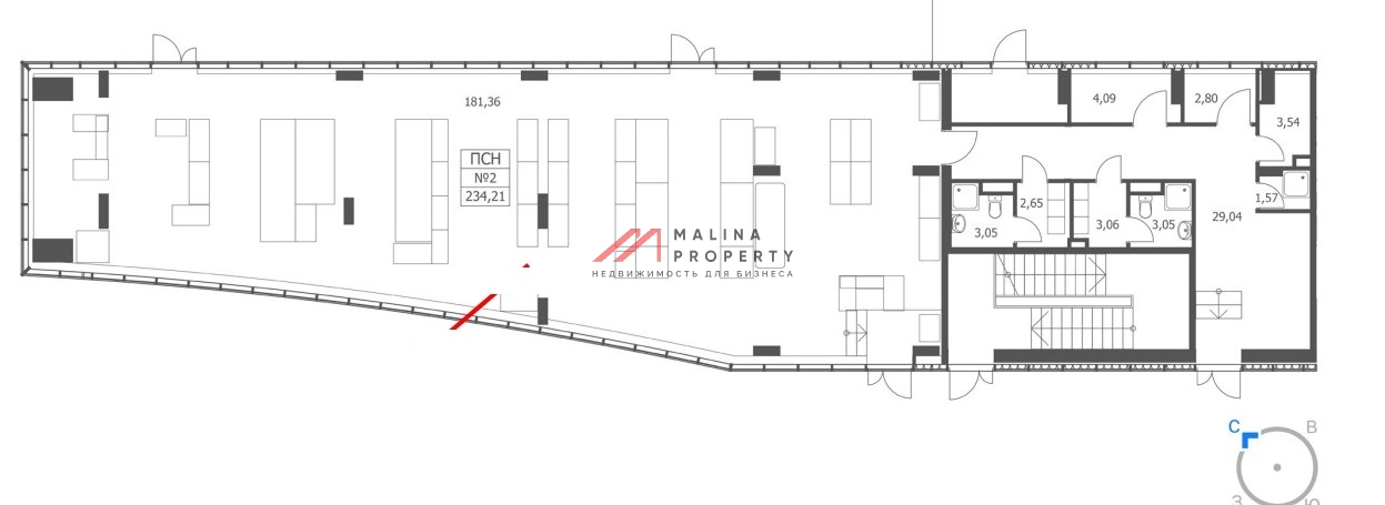 Продажа торгового помещения в ЖК Волковская