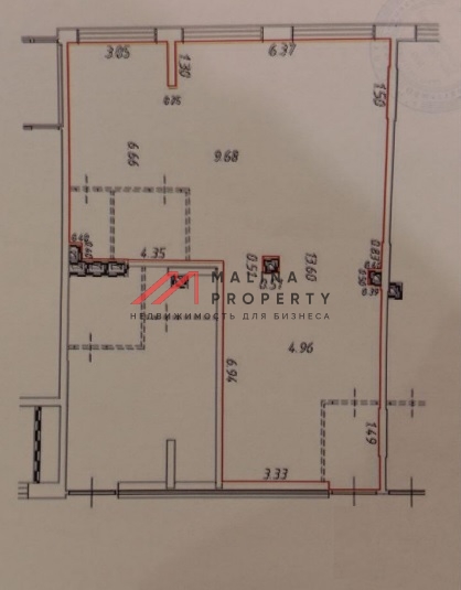 Аренда торгового помещения в ЖК "Бунинские кварталы" 
