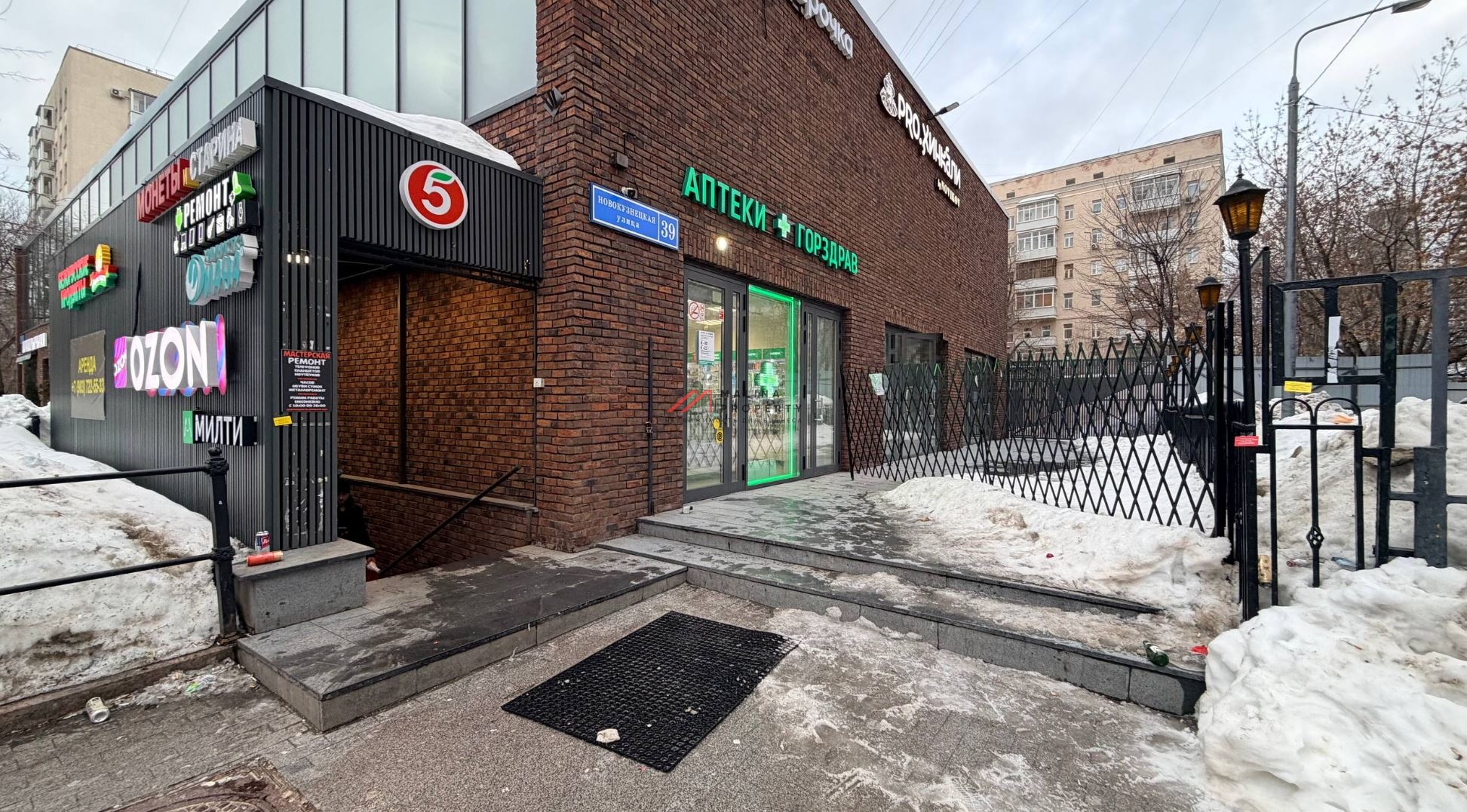 Аренда торгового помещения у метро Павелецкая