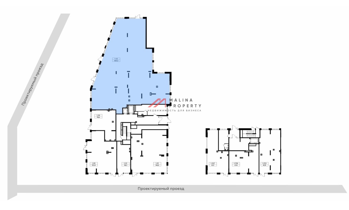 Продажа торгового помещения в ЖК "Родные кварталы" 