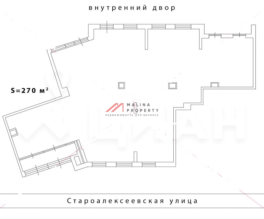 Продажа торгового помещения в апарт-комплексе Nоvа Алексеевская