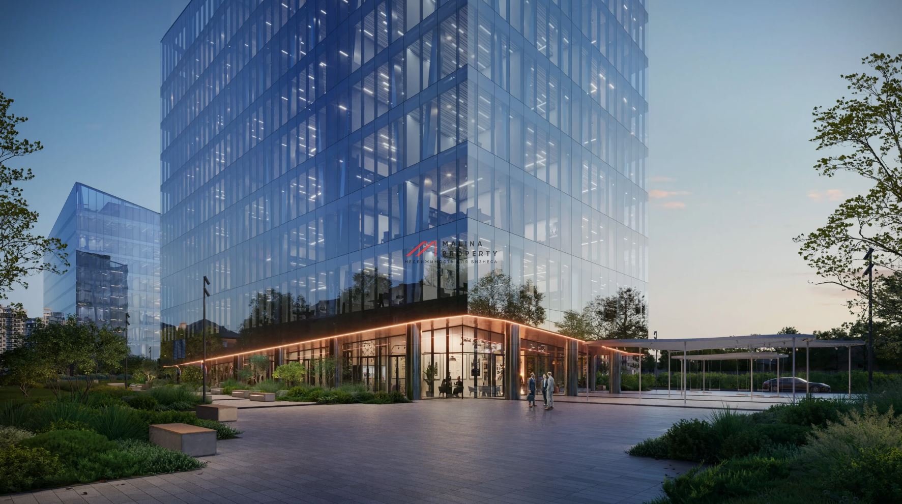 Продажа торгового помещения в Бизнес Центре "QOOB корпус Q"