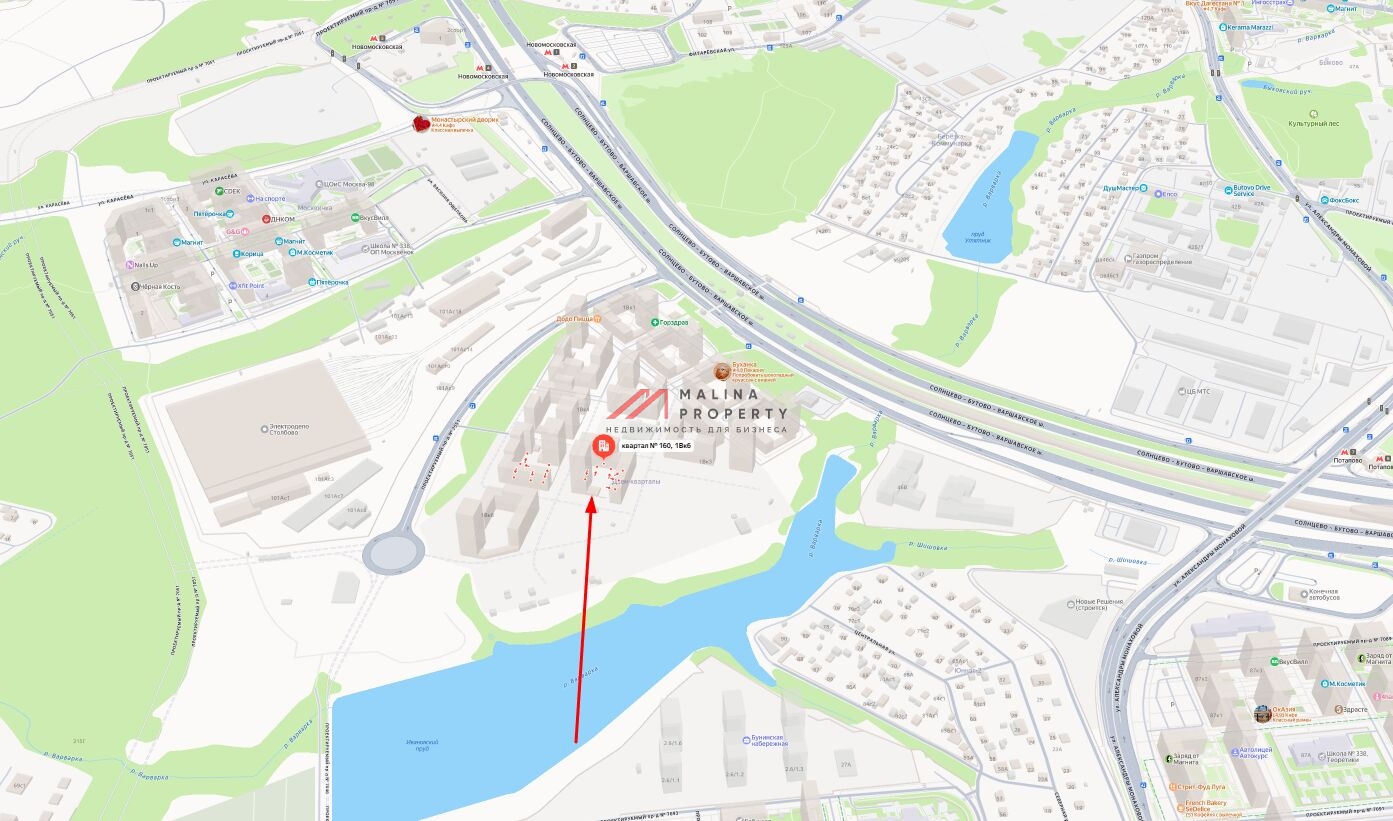 Продажа торгового помещения с арендатором Дикси 