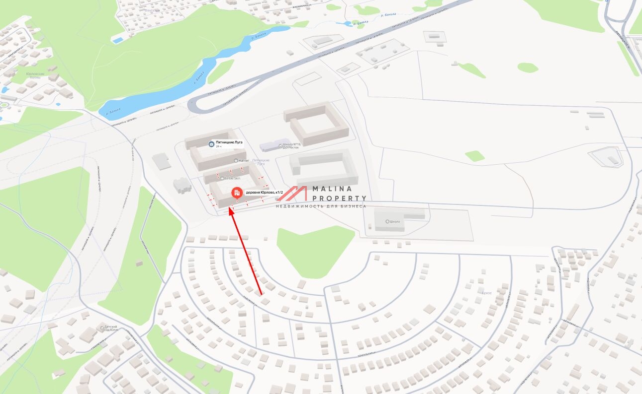 Аренда торгового помещения в ЖК Пятницкие Луга