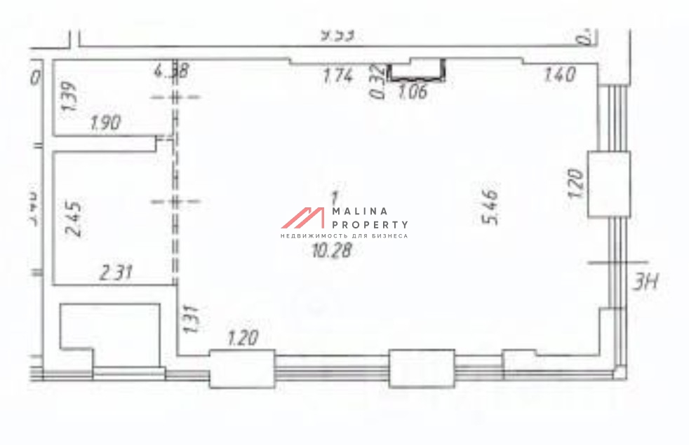 Продажа помещения в жилом комплексе Символ