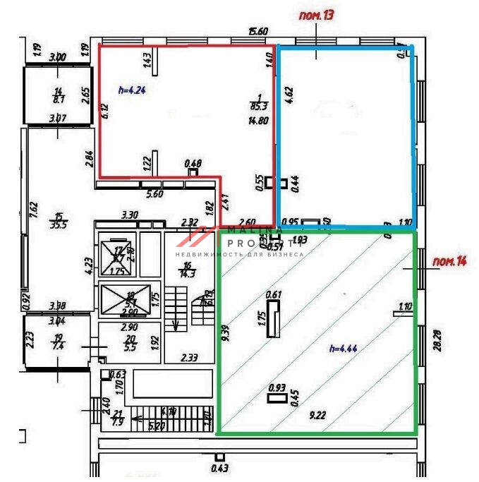 Продажа помещения с сетевыми арендаторами в ЖК Ильинские луга