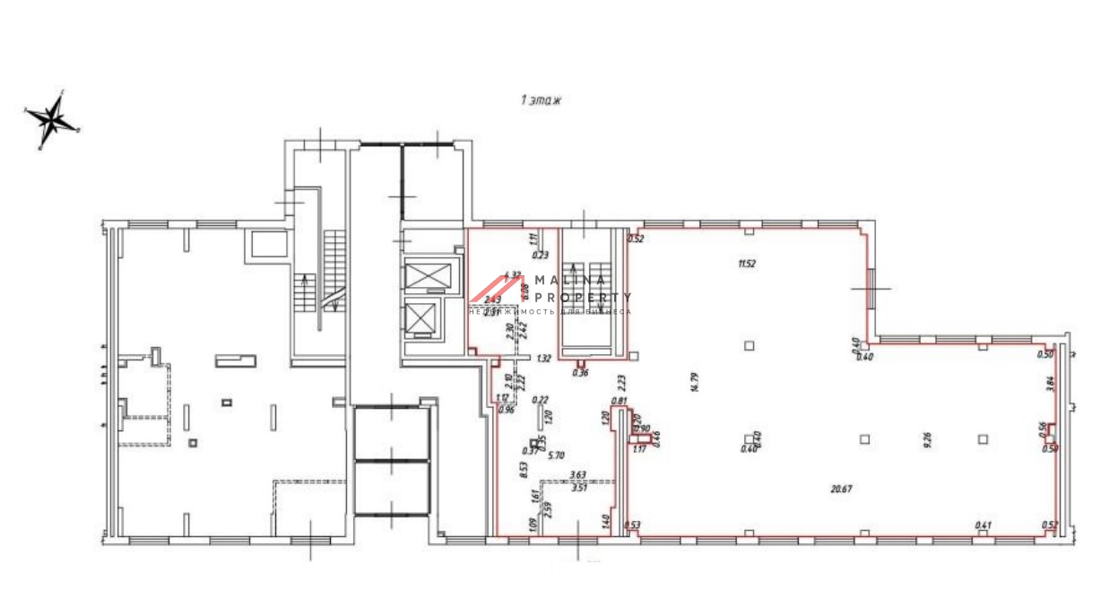 Продажа торгового помещения с арендатором Магнит