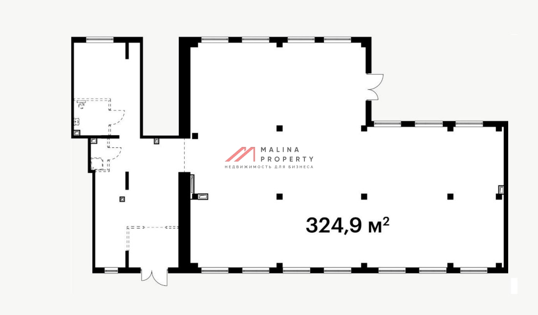 Продажа торгового помещения с арендатором Магнит