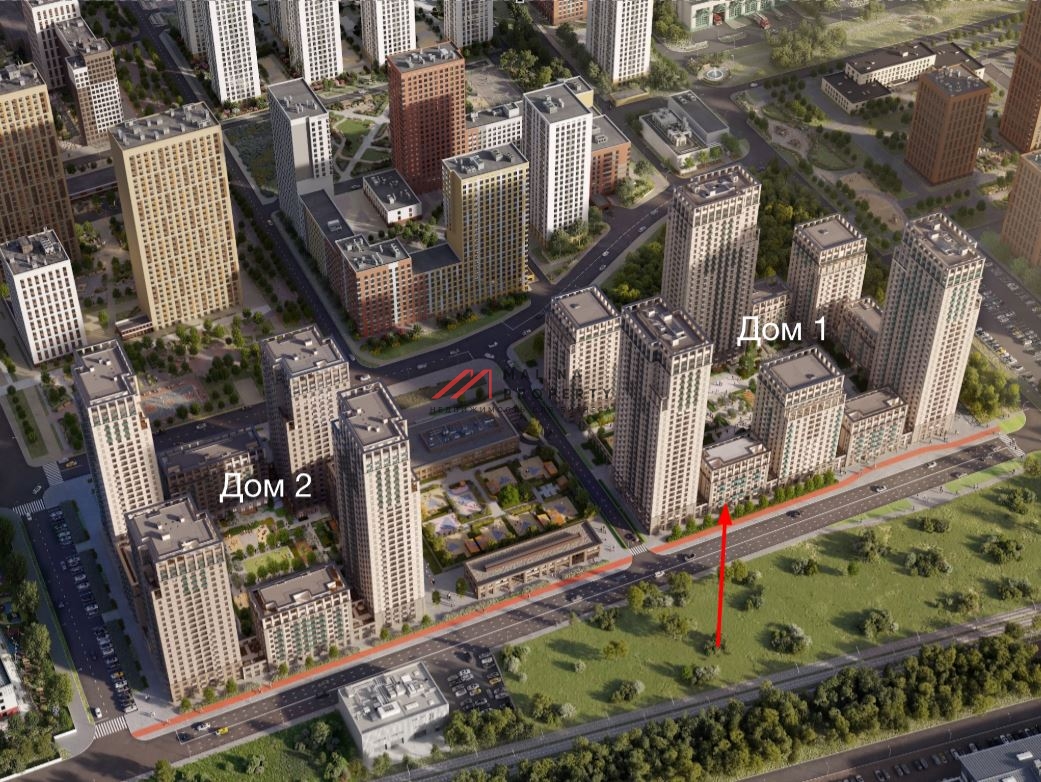 Продажа торгового помещения в ЖК «Квартал Метроном»