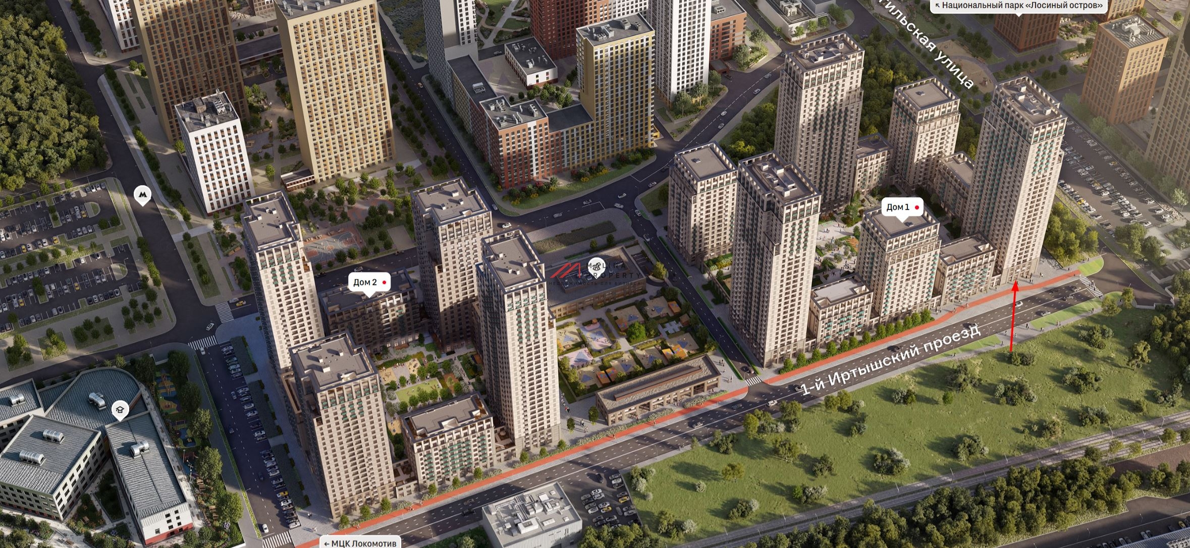 Продажа торгового помещения в ЖК «Квартал Метроном»