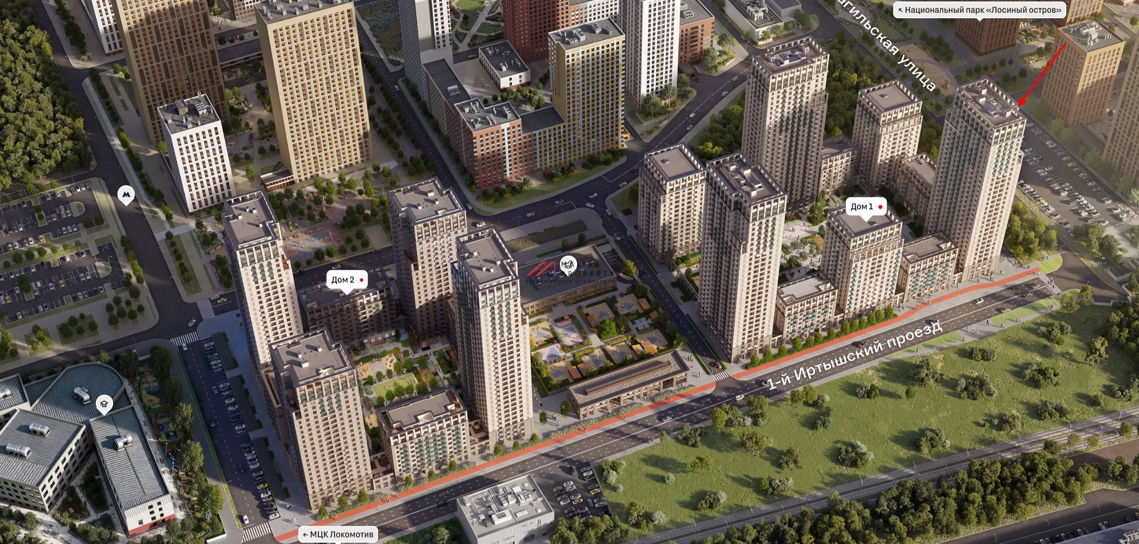 Продажа торгового помещения в ЖК «Квартал Метроном»