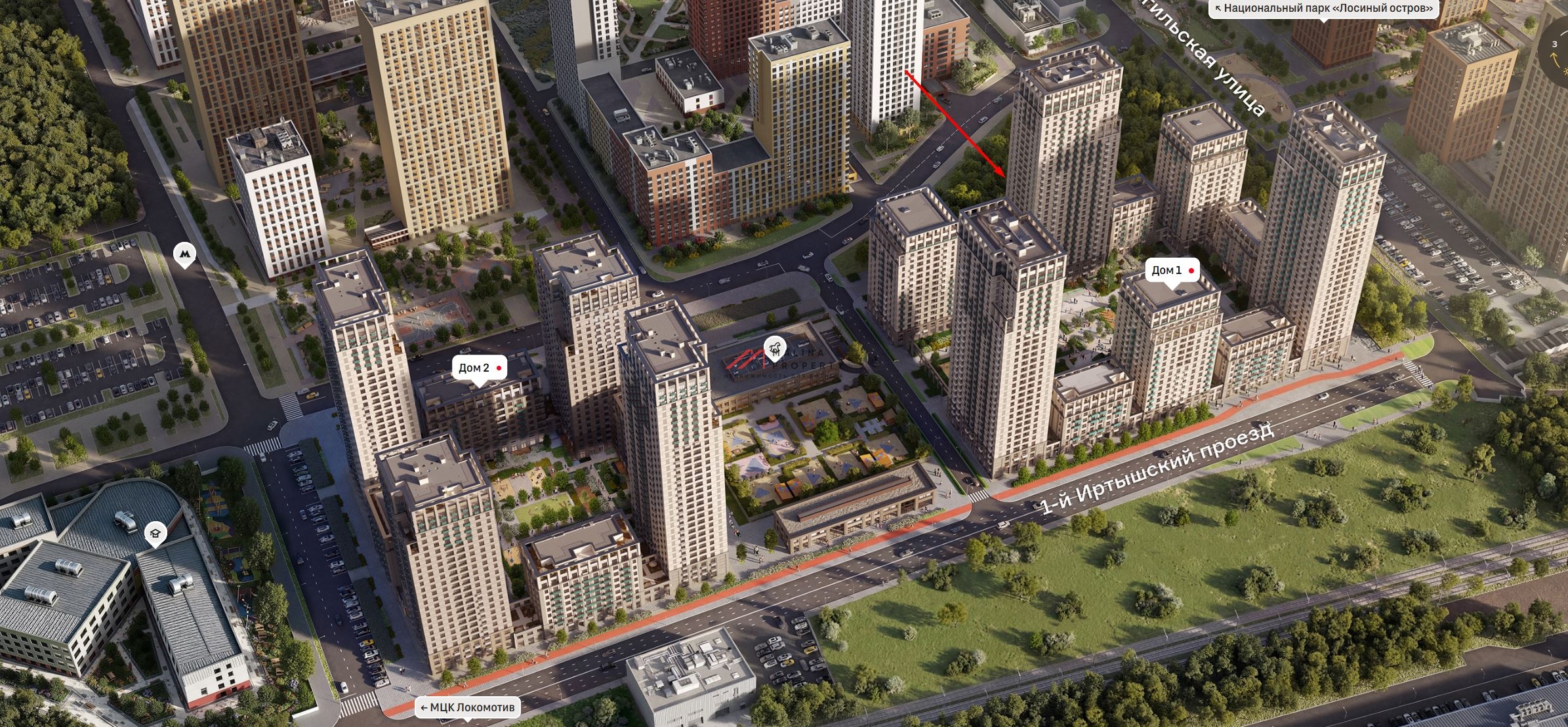 Продажа торгового помещения в ЖК «Квартал Метроном»