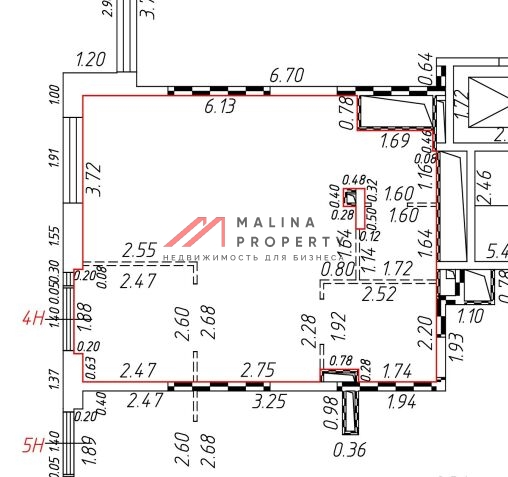 Аренда торгового помещения в ЖК "Прибрежный Парк"