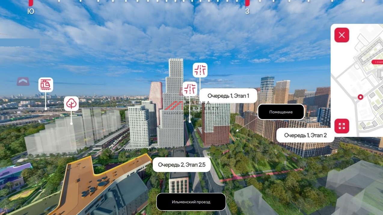 Продажа торгового помещения в ЖК "Дмитровское небо"