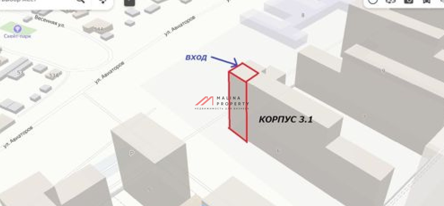 Аренда  угловое помещения помещение под кафе в "Горки парк" 