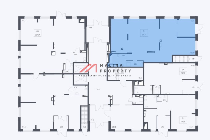 Аренда помещения в жилом комплексе Новое Внуково