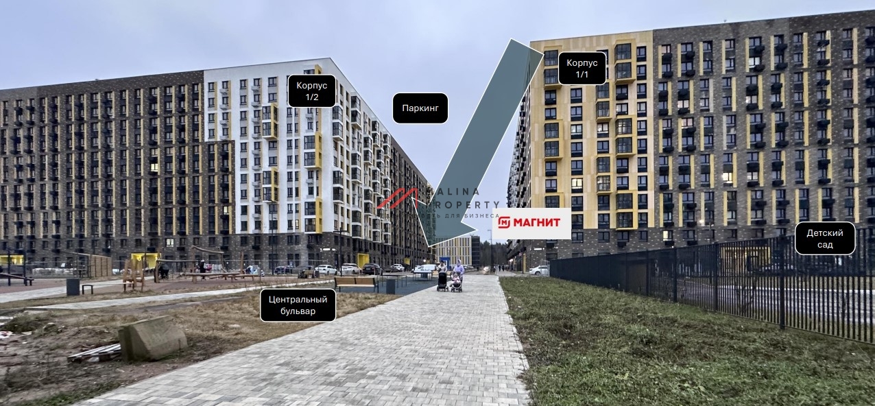 Продажа торгового помещения в ЖК "Пятницкие Луга"