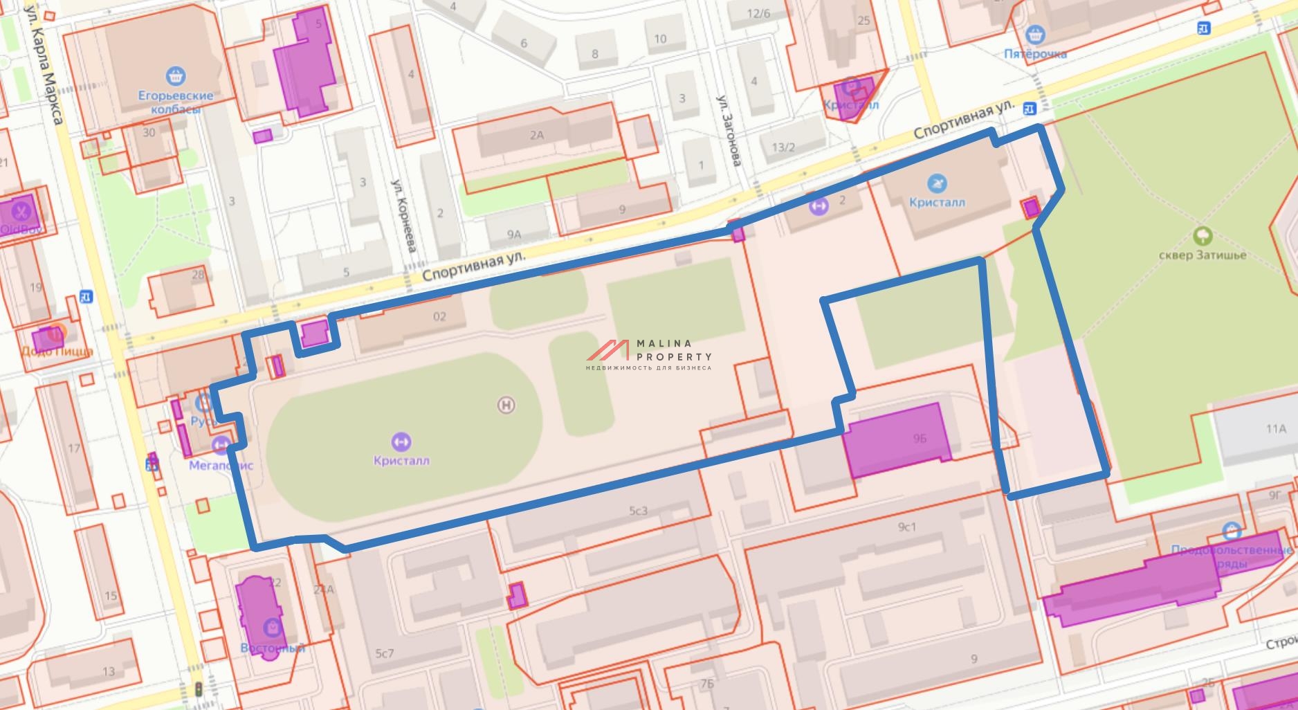 Продажа Культурно-спортивного комплeкса "Kриcталл" в г. Электросталь