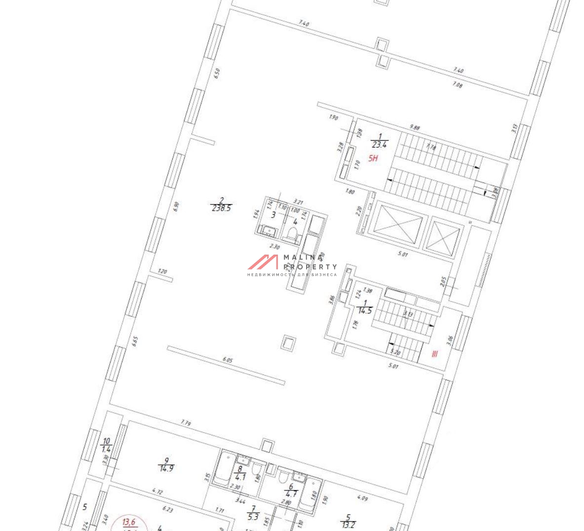 Продажа коммерческого помещения в ЖК «Серебряный фонтан»