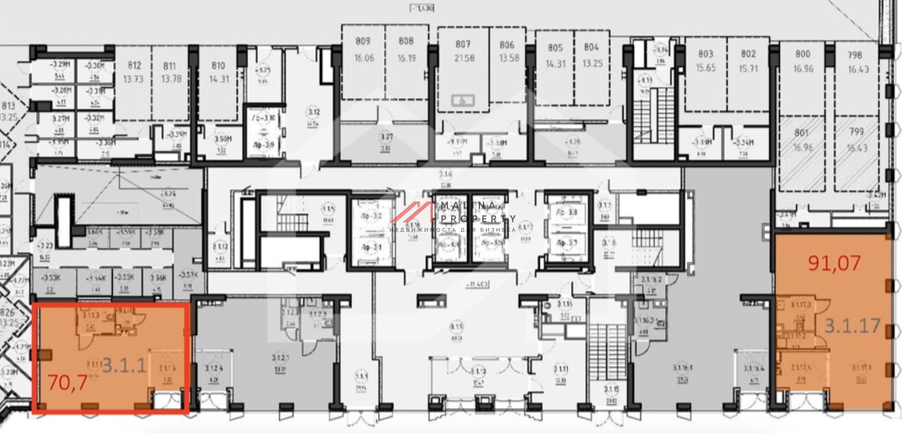 Продажа нежилого помещения в ЖК "Will Towers" 