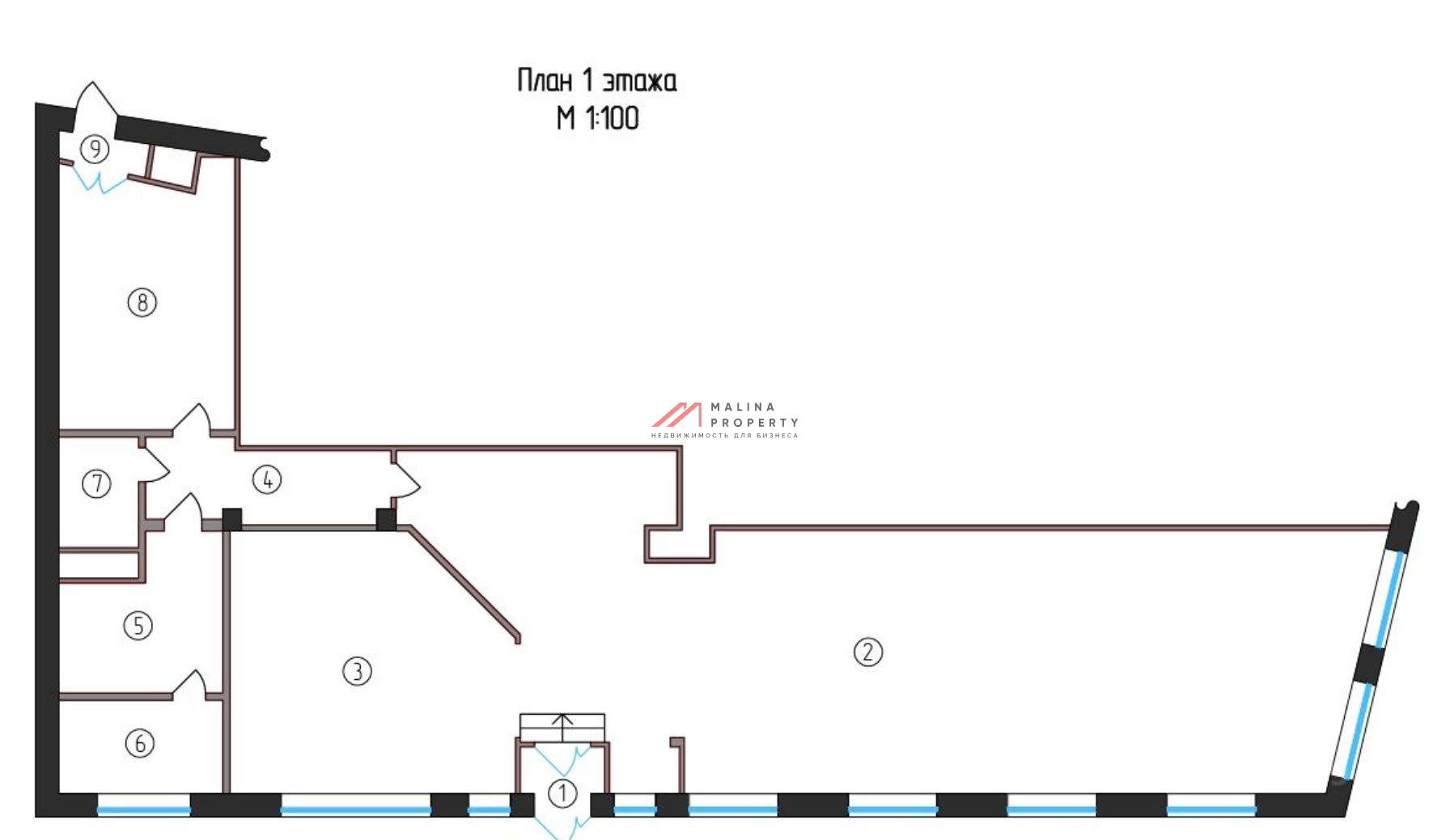 Аренда торгового помещения у метро Трубная
