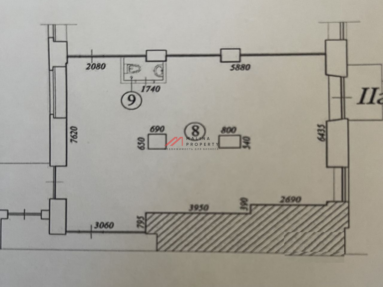 Аренда помещения у метро Спортивная 