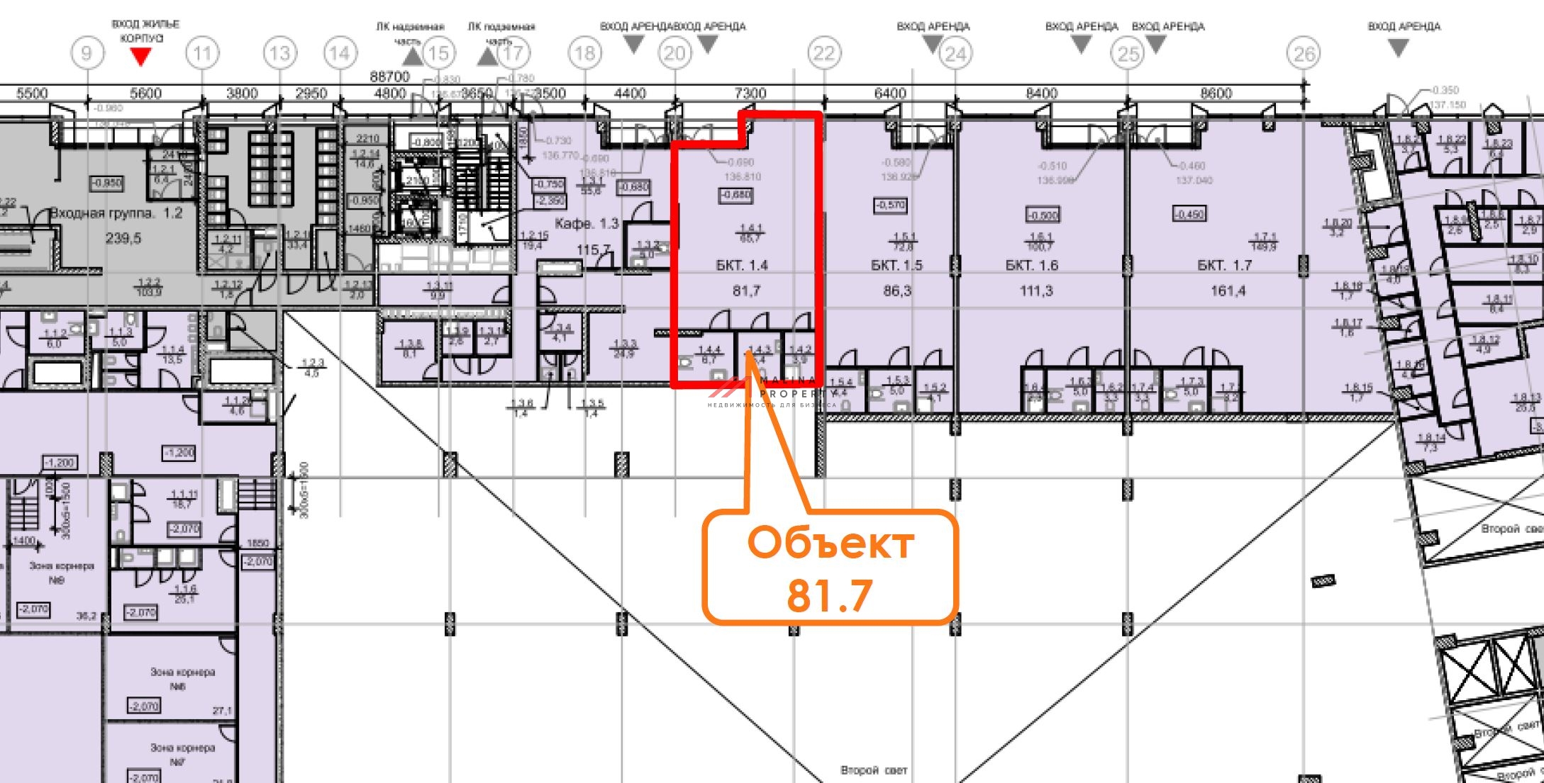 Аренда торгового помещения в Sidney City