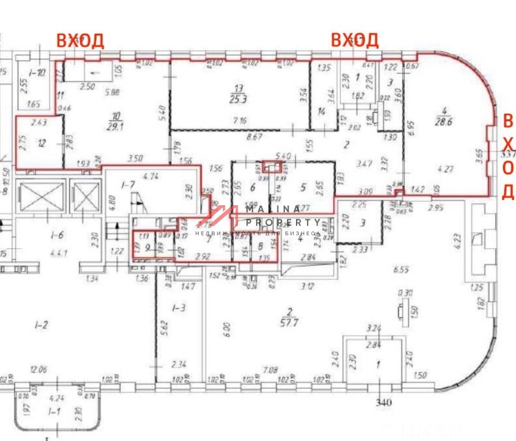 Продажа торгового помещения в ЖК Bauman house