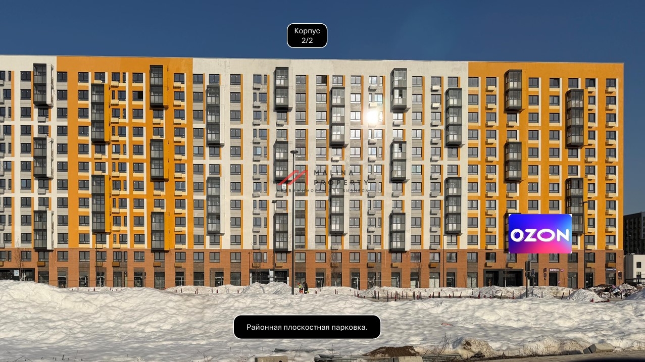 Продажа помещения с арендатором "Ozon" в ЖК "Пятницкие Луга"