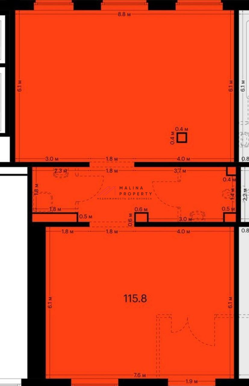 Продажа торгового помещения в ЖК "Люблинский парк"