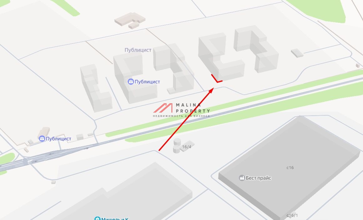 Продажа углового помещения с супермаркетом Магнит