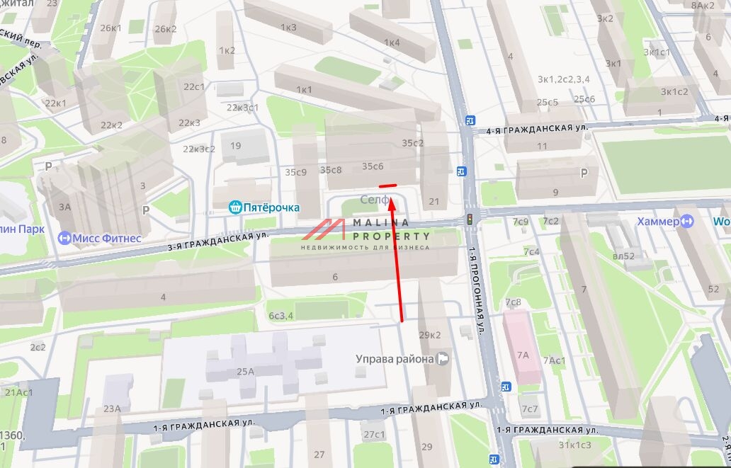 Продажа торгового помещения в жилом комплексе Селф