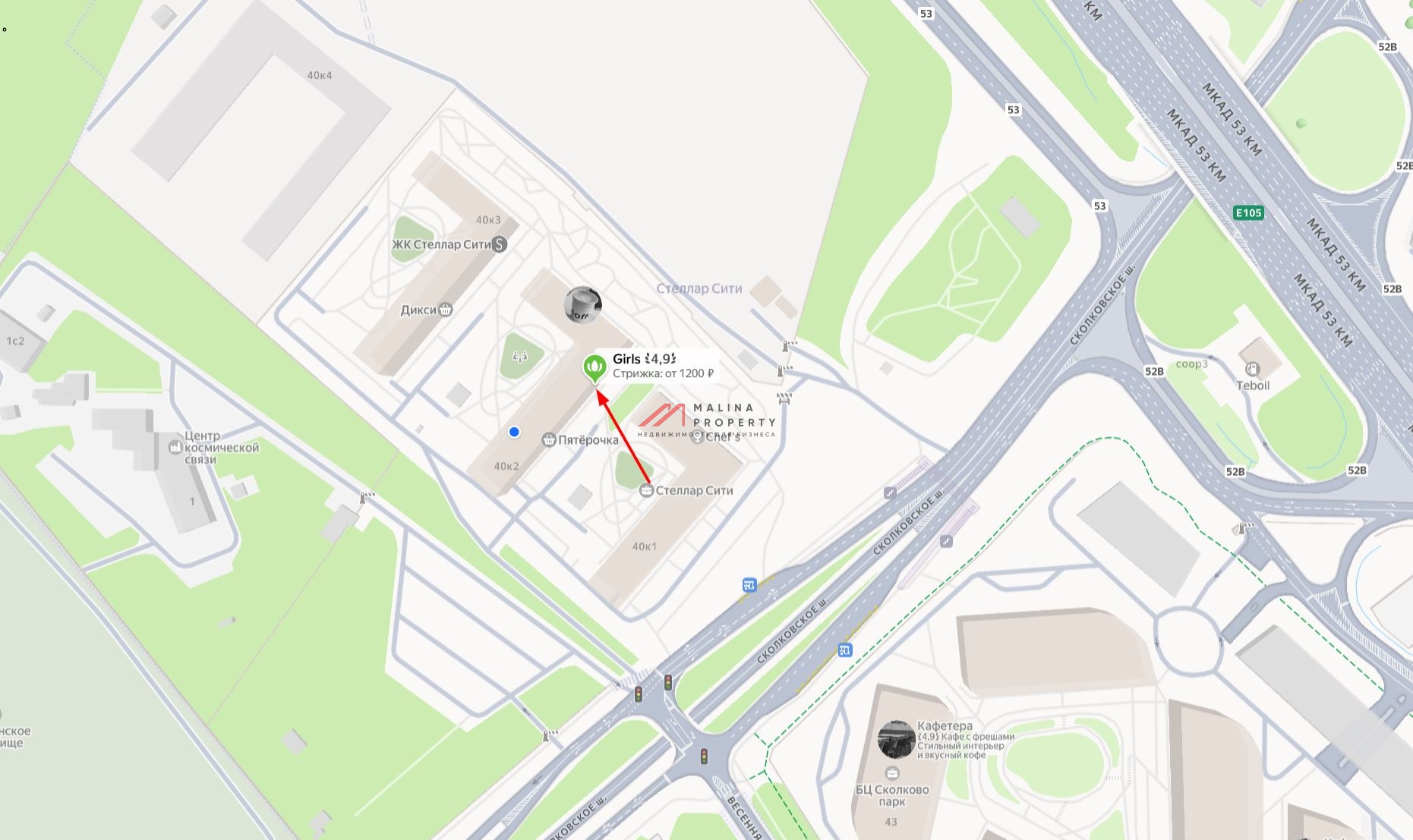 Продажа помещения с арендаторами в ЖК «Стеллар Сити»