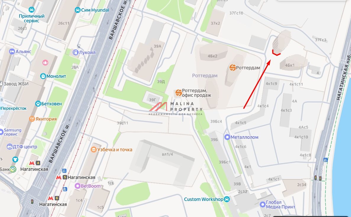 Аренда помещения в жилом комплексе Rotterdam