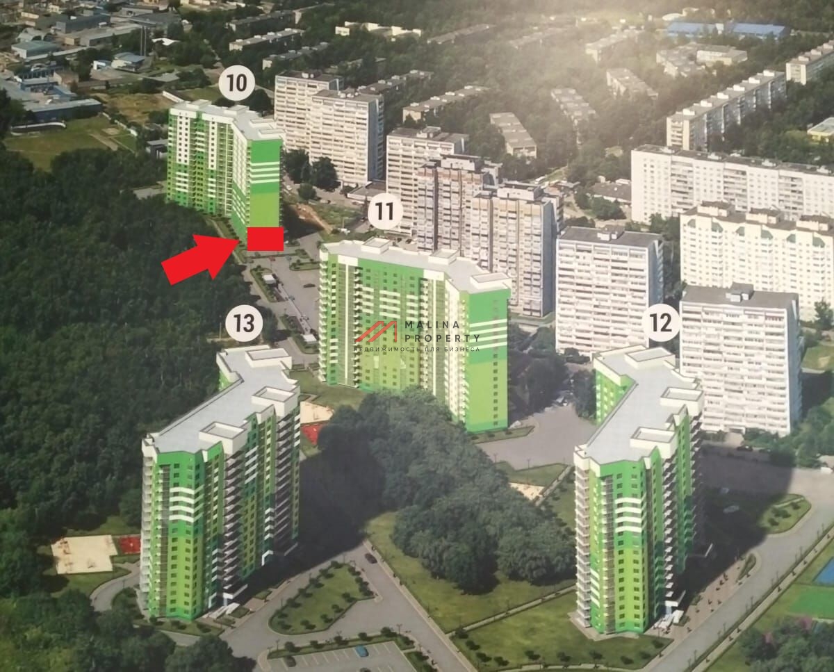 Аренда торгового помещения в ЖК "Три квартала"