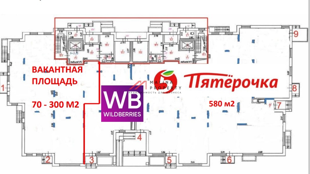 Аренда торгового помещения в Красногорске