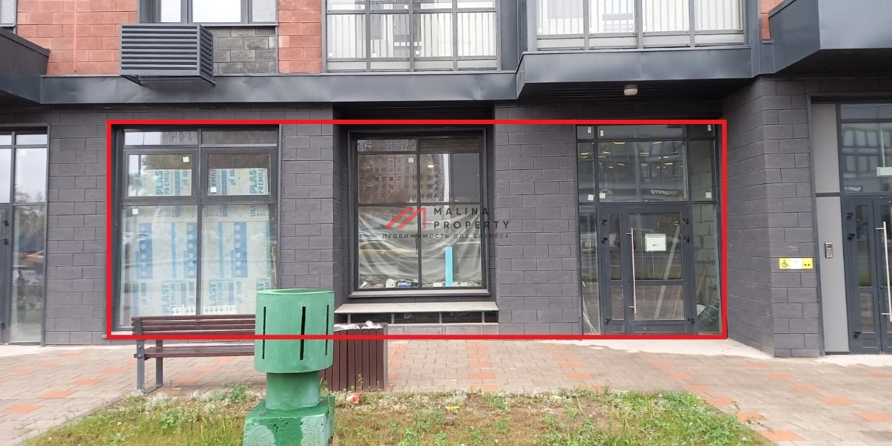Аренда торгового помещения в новом доме 