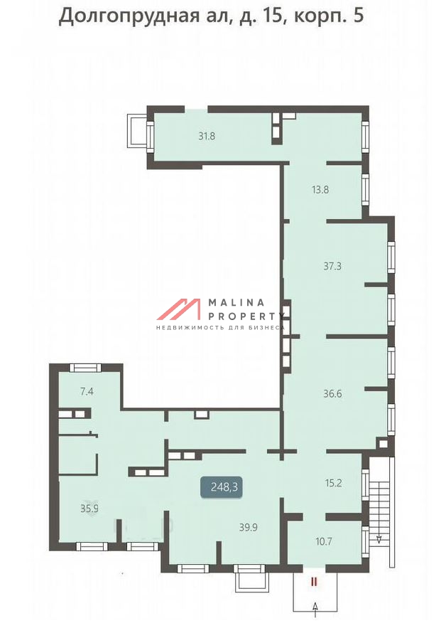 Продажа торгового помещения на Долгопрудной аллее