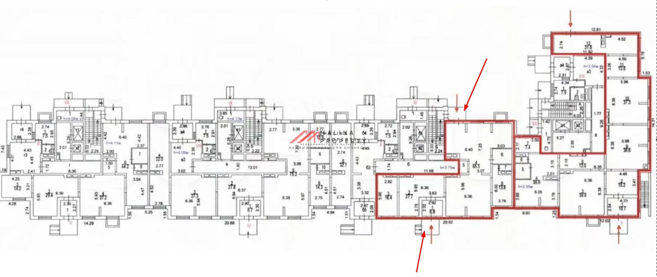 Аренда торгового помещения на Долгопрудной аллее