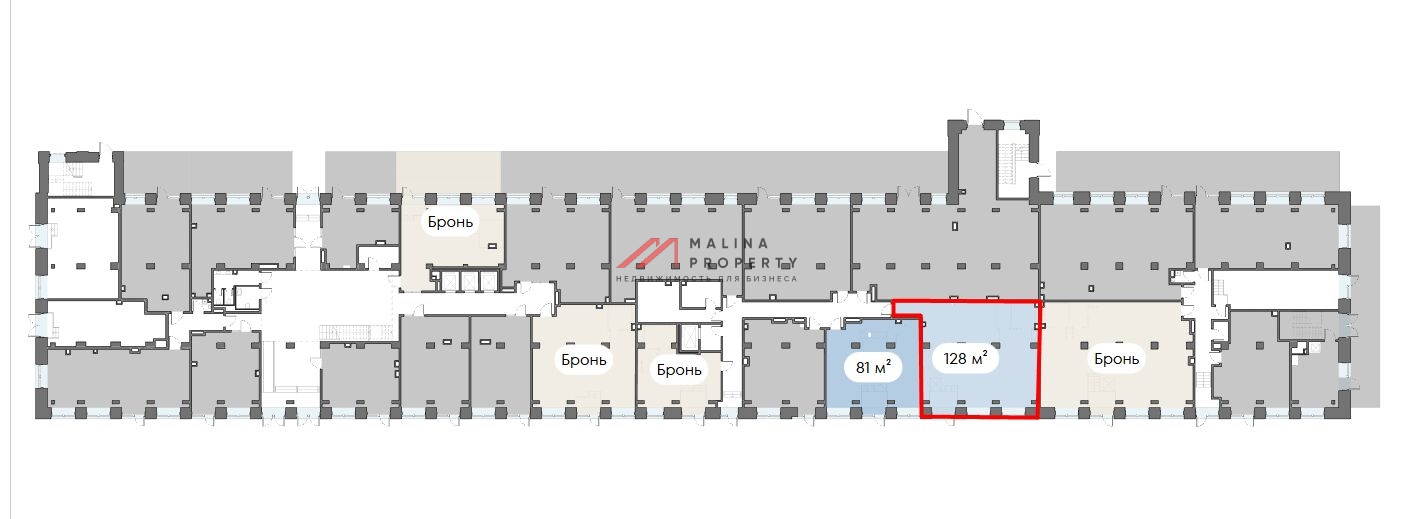 Продажа помещения в деловом центре Мануфактура XIX