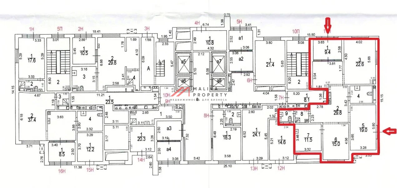 Аренда углового помещения в районе Речной вокзал 