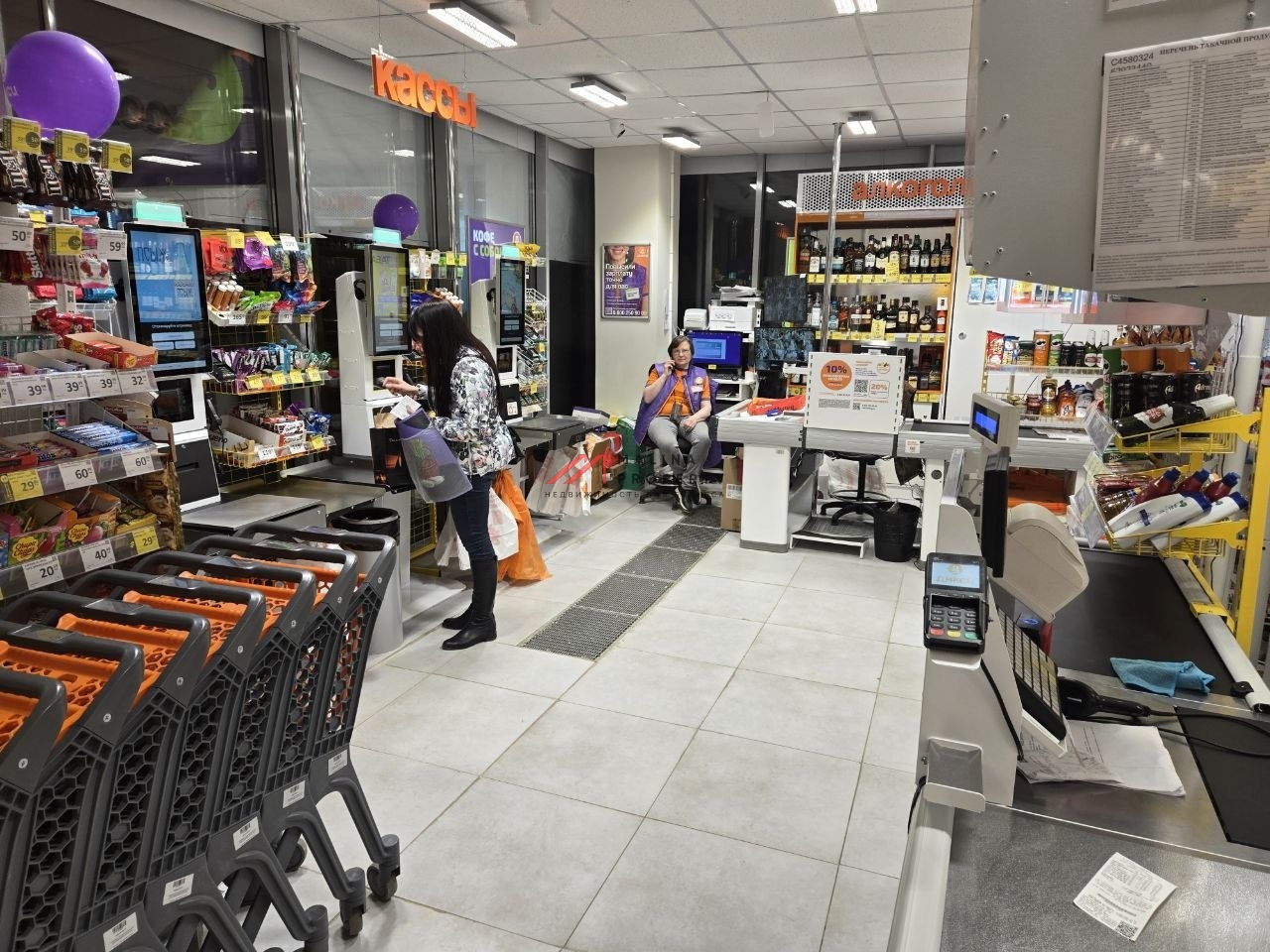 Продажа торгового помещения с супермаркетом Дикси