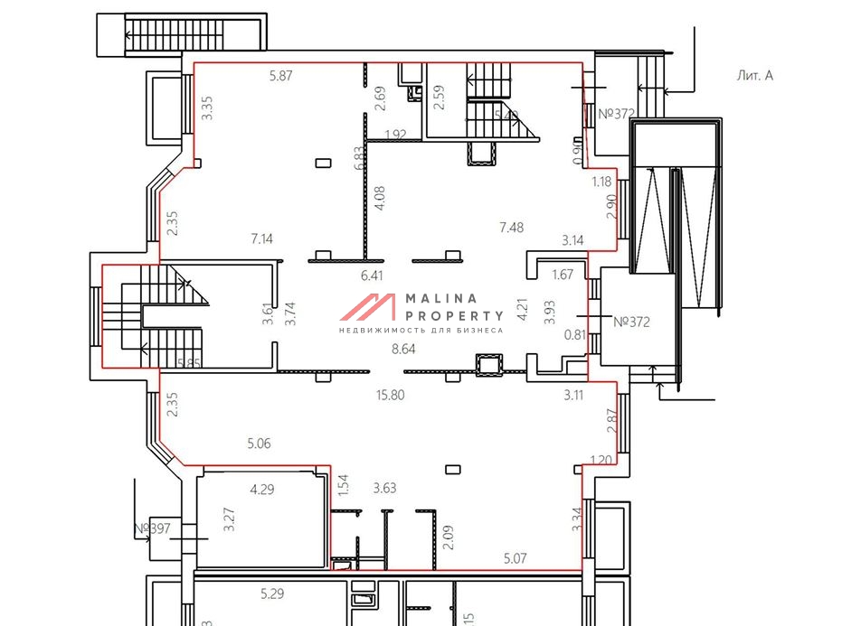 Продажа помещения с арендатором "Самокат"
