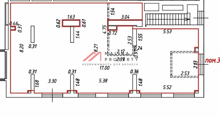 Продажа помещения с арендатором в ЖК "Одинцово -1 " 