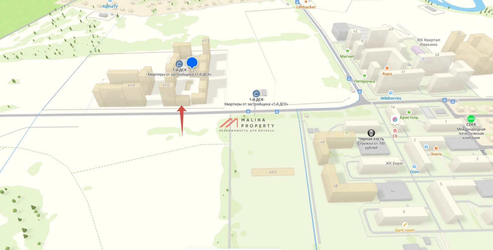 Продажа торгового помещения в ЖК "1-й Химкинский"